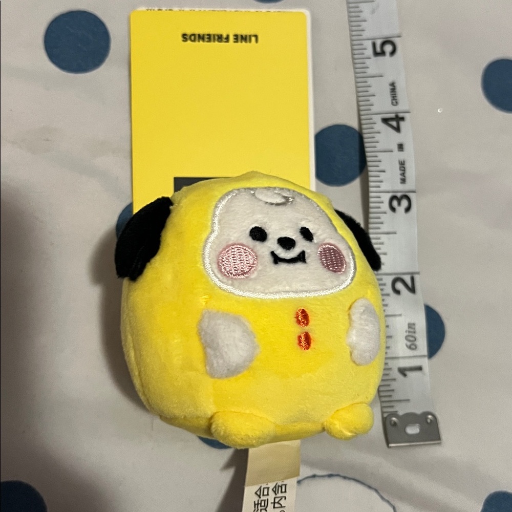 Official Line Friends RJ BT21 Plush Koya, RJ, Shooky, Mang, Chimmy, Tata & Cooky - Picture 9 of 10